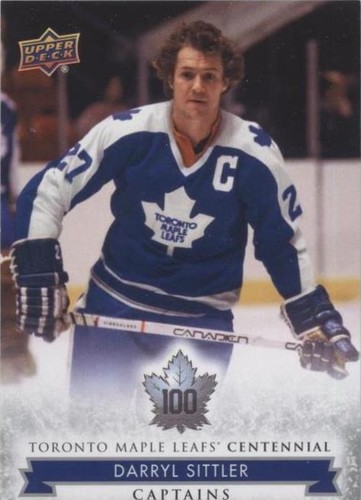 2017 Upper Deck Toronto Maple Leafs Centennial - Darryl Sittler #105