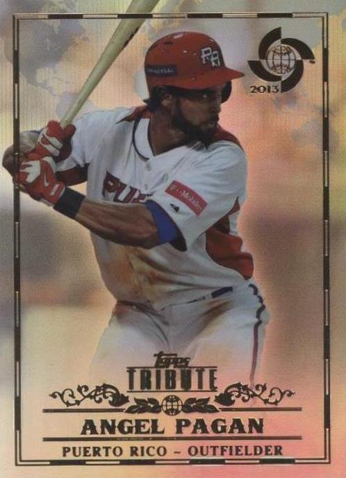 2013 Topps Tribute WBC - Angel Pagan #33