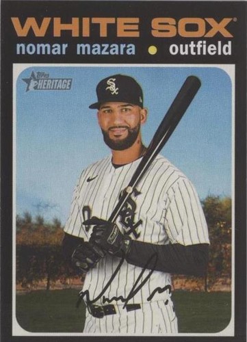 2020 Topps Heritage High Number - Nomar Mazara #569