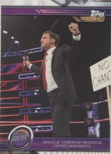 2019 Topps WWE Road to Wrestlemania - Drew Gulak #43