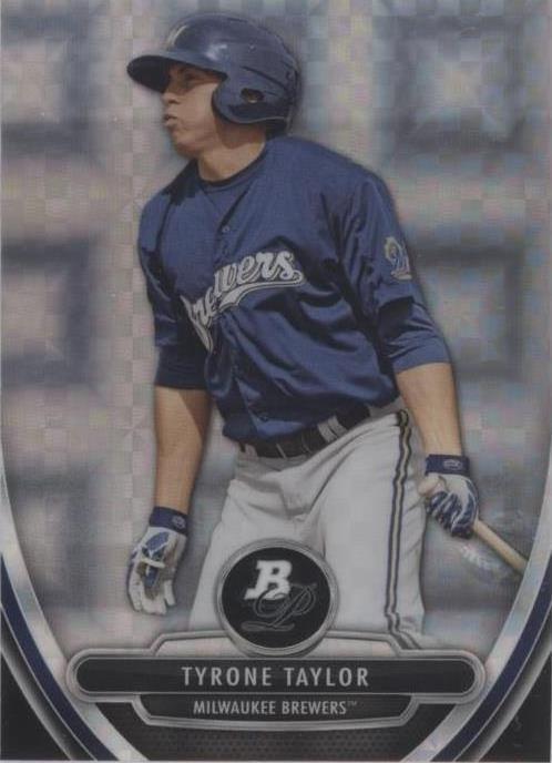 2013 Bowman Platinum - Tyrone Taylor #BPCP96