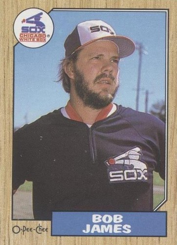 1987 O-Pee-Chee - Bob James #342