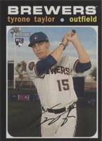2020 Topps Heritage High Number - Tyrone Taylor #603