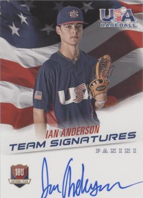 2015 Panini USA Baseball - Ian Anderson #18U-IA