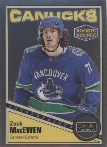 2019-20 O-Pee-Chee Platinum - Zack MacEwen #R-70