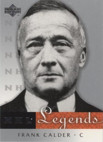 2001-02 Upper Deck Legends - Frank Calder #51