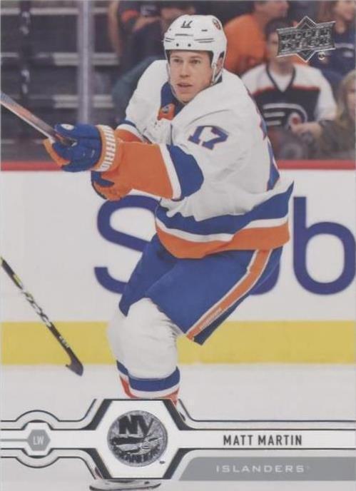 2019-20 Upper Deck - Matt Martin #347