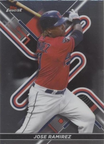 2022 Topps Finest - Jose Ramirez #48
