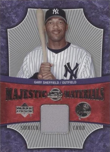2005 Upper Deck Sweet Spot - Gary Sheffield #MM-GS