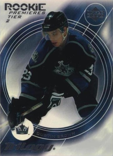 2003-04 Upper Deck Trilogy - Dustin Brown #177