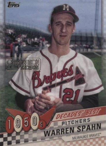 2020 Topps - Warren Spahn #DB-WS