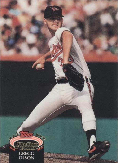 1992 Topps Stadium Club - Gregg Olson #293