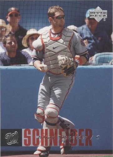 2006 Upper Deck - Brian Schneider #858