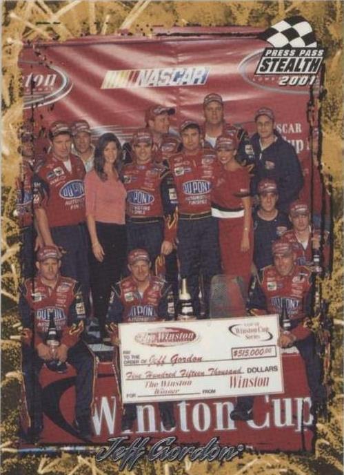 2001 Press Pass Stealth - Jeff Gordon #63