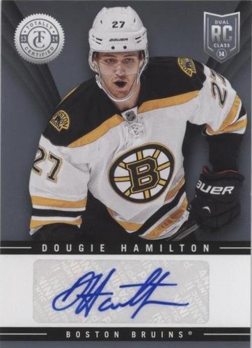 2013-14 Totally Certified - Dougie Hamilton #TR-DH