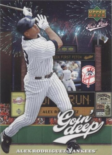 2006 Upper Deck First Pitch - Alex Rodriguez #GD-3