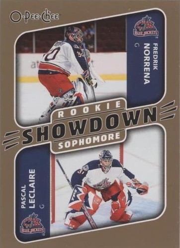 2006-07 O-Pee-Chee - Fredrik Norrena Pascal Leclaire #634