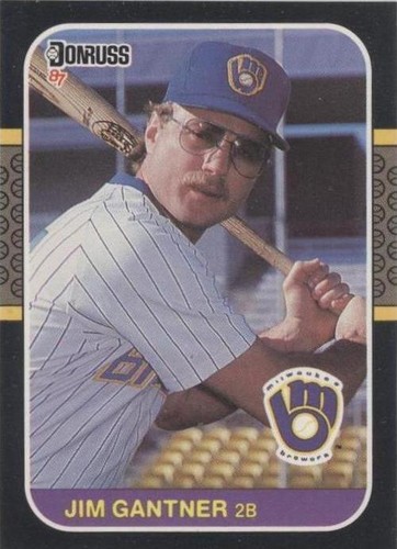 1987 Donruss - Jim Gantner #172