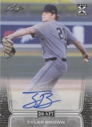 2020 Leaf Draft - Tyler Brown #BA-TB2