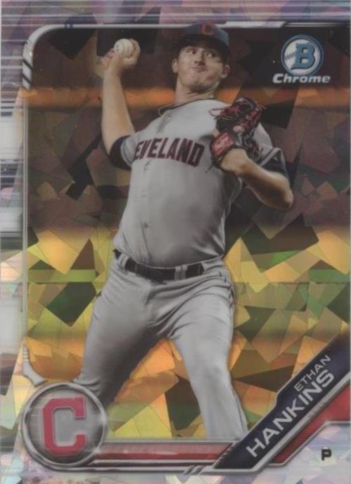 2019 Bowman Chrome Draft Sapphire Edition - Ethan Hankins #BDC-51