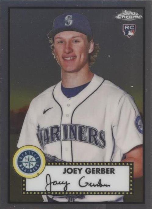 2021 Topps Chrome Platinum Anniversary - Joey Gerber #88