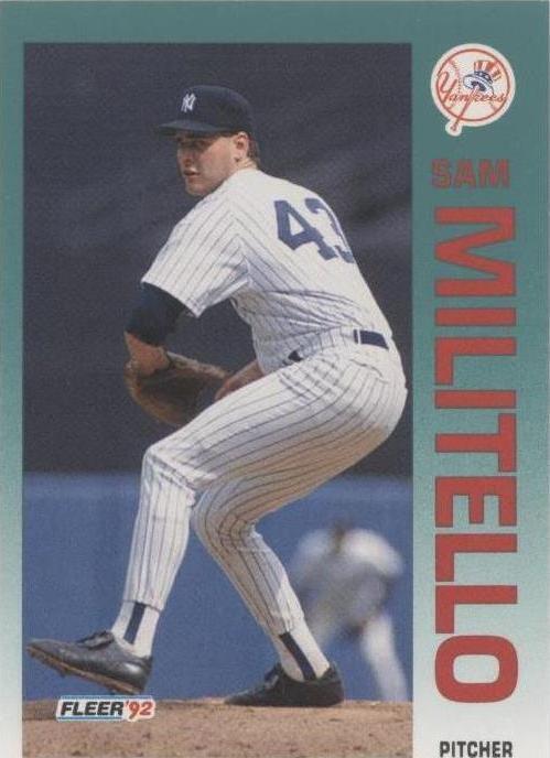 1992 Fleer Update - Sam Militello #U-43