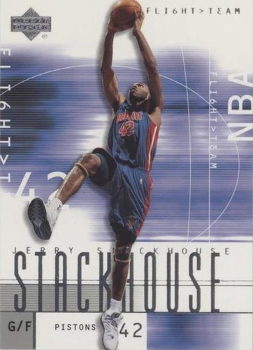 2001-02 Upper Deck Flight Team - Jerry Stackhouse #90