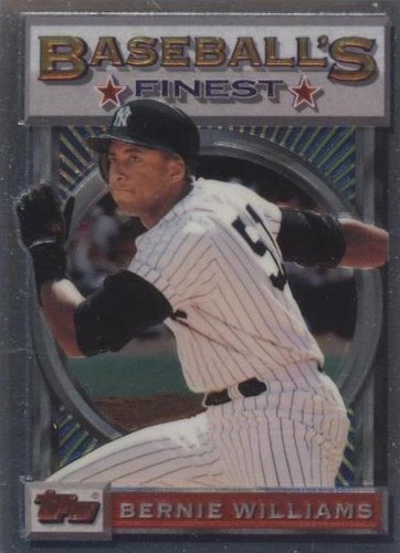1993 Topps Finest - Bernie Williams #30