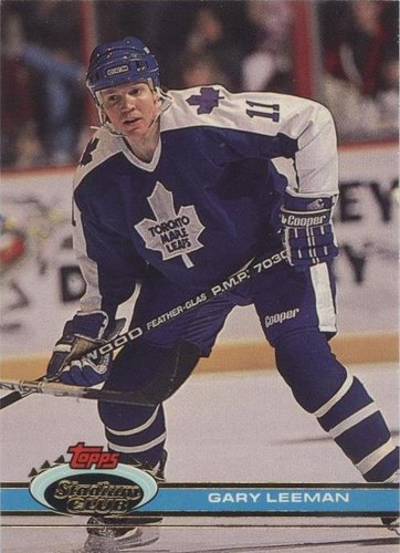 1991-92 Topps Stadium Club - Gary Leeman #158