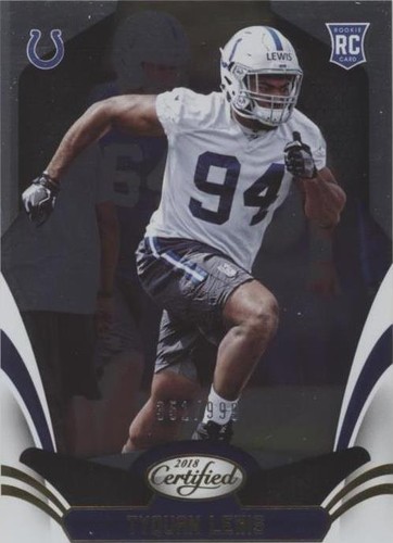 2018 Panini Certified Tyquan Lewis #191
