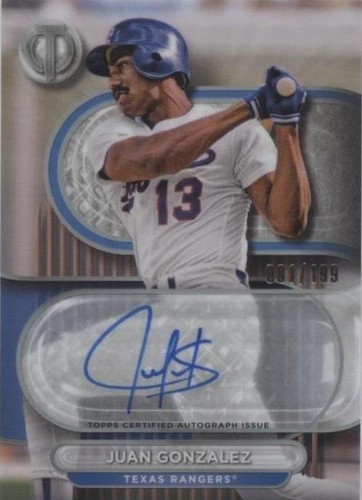 2024 Topps Tribute - Juan González #TA-JG