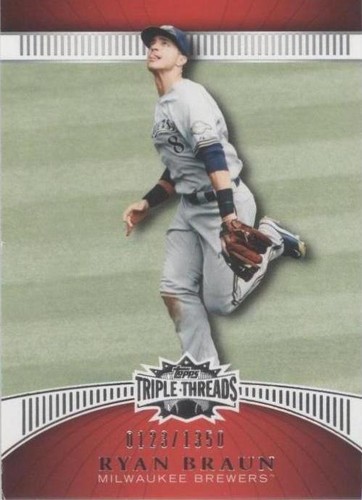 2010 Topps Triple Threads - Ryan Braun #8