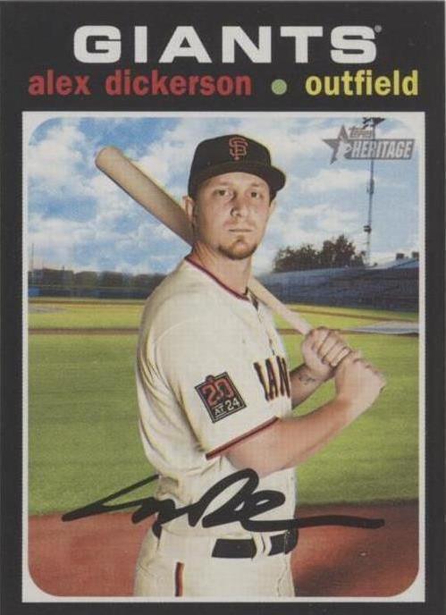 2020 Topps Heritage - Alex Dickerson #364