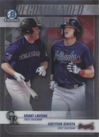 2018 Bowman Draft - Grant Lavigne Greyson Jenista #RV-LJ