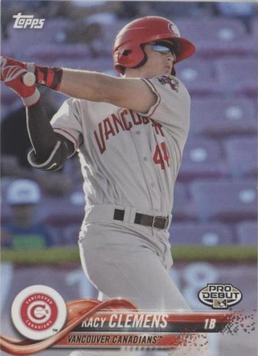 2018 Topps Pro Debut - Kacy Clemens #189