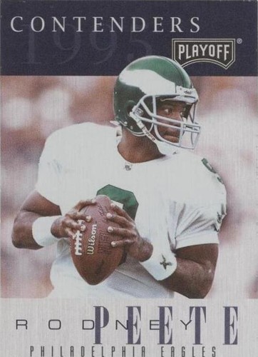 1995 Playoff Contenders Rodney Peete #9