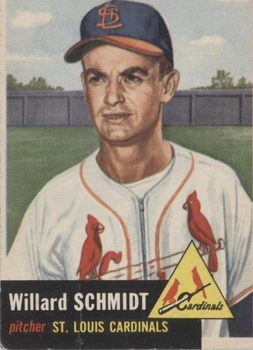 1953 Topps - Willard Schmidt #168