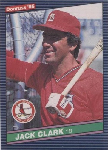 1986 Donruss - Jack Clark #168