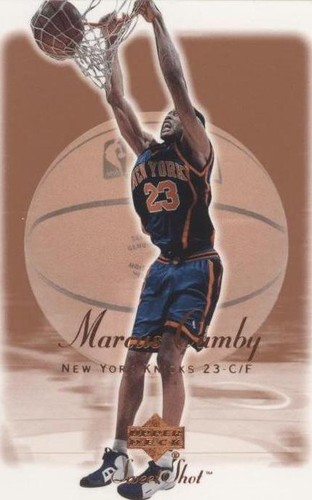2001-02 Upper Deck Sweet Shot - Marcus Camby #60
