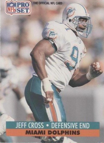 1991 Pro Set Jeff Cross #208