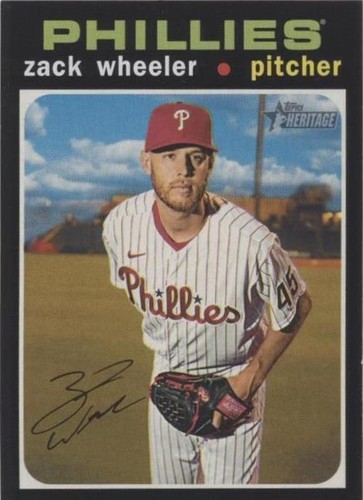 2020 Topps Heritage High Number - Zack Wheeler #542