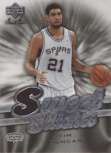 2007-08 Upper Deck Sweet Shot - Tim Duncan #ST-TD