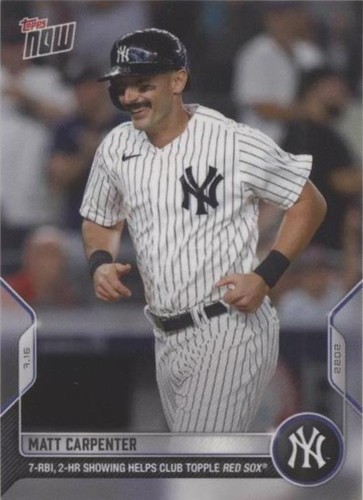 2022 Topps Now - Matt Carpenter #545