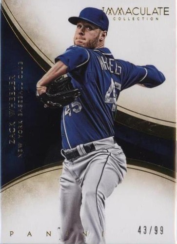 2014 Panini Immaculate Collection - Zack Wheeler #48