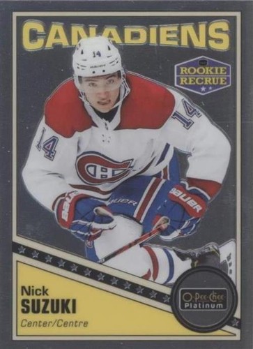 2019-20 O-Pee-Chee Platinum - Nick Suzuki #R-90