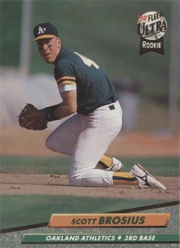 1992 Fleer Ultra - Scott Brosius #420