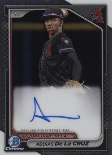 2024 Bowman Chrome - Abdias De La Cruz #CPA-ADL