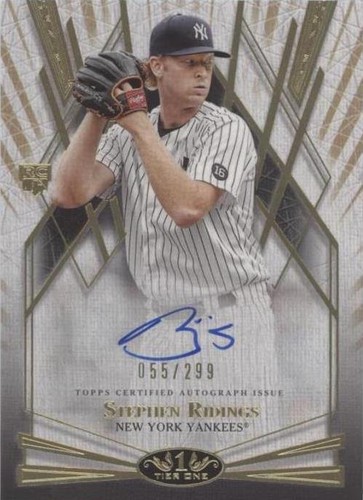 2022 Topps Tier One - Stephen Ridings #BOA-SRI