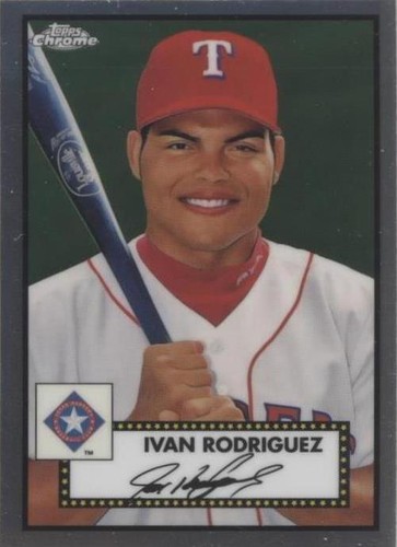 2021 Topps Chrome Platinum Anniversary - Ivan Rodriguez #512