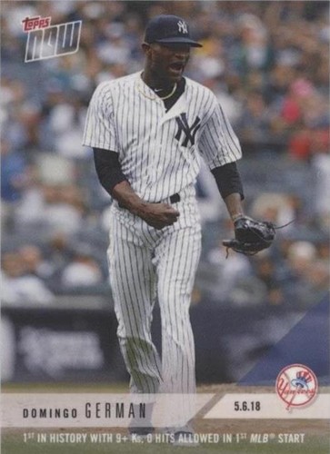 2018 Topps Now - Domingo German #179